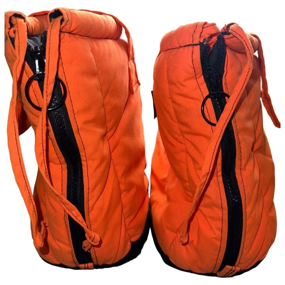 Icebreaker Over the Boot Insulators Covers Medium Blaze Orange Insulated